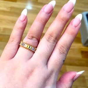 Brand new pastel stone ring size 7